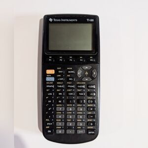Texas Instrument Graphing Calculator No Cover For Parts Or Repair